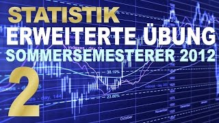 StatistikÜbung erweiterter Kurs  2 Video [upl. by Tyika1]