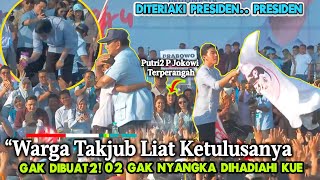 Warga TIBA2 BERI GIBRAN PRABOWO KUEBangganya WARGA Dipeluk DiHormati02 Liat Panji AYAHNYA Bereaksi [upl. by Lodge861]