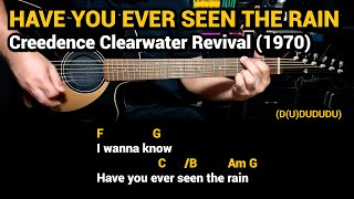 HOW TO PLAY WHOLL STOP THE RAIN by CCR [upl. by Anitsirt]