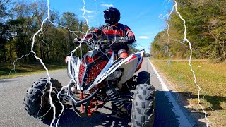 YouTubes Fastest Raptor 700 [upl. by Flann]