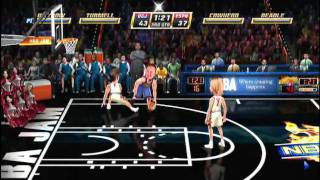 NBA Jam Remix Mode OG Jam Team vs ESPN SN [upl. by Eceinhoj457]