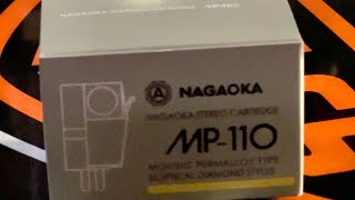 Nagaoka MP110 Unboxing [upl. by Symer]