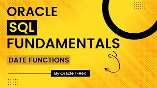 Oracle SQL How to use Date Functions SYSDATE ADDMONTHS  Part 2  Lesson 41 [upl. by Lehcir]