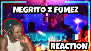 AMERICAN REACTS TO FRENCH DRILL RAP Negrito  Plugged In Fumez The Engineer WITH ENGLISH SUBTITLES [upl. by Grondin]