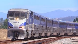 LONG AMTRAK TRAINS [upl. by Hellman]