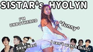 KCELEBS react to SISTARS HYOLYN [upl. by Ianthe]