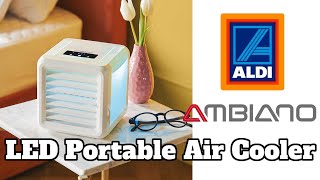 ALDI LED Portable Air Cooler  Stay Cool This Summer [upl. by Corena]