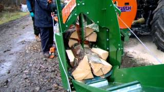 Posch Spaltfix S350 firewood processor [upl. by Filberto]