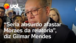 Plano de golpe Anistia não faz sentido e seria absurdo afastar Moraes diz Gilmar Mendes [upl. by Roselani]