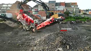 Recyclage en hergebruik van kleigrond met stenen [upl. by Pirzada]