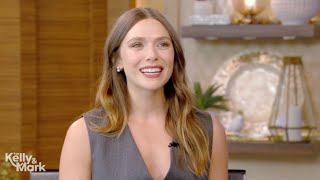 Elizabeth Olsen interview on Live with Kelly amp Mark [upl. by Elyak]