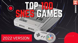 Top 100 SNES Games Updated for 2022 [upl. by Elrebma]