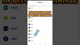 How To Change Currency In Bitgit Exchange bitgit currency problem [upl. by Nnairrehs]