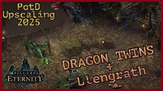 Pillars of Eternity 2025  Llengrath and Dragon Twins  Final Boss  PotD Upscaling  The Swamp [upl. by Albina]