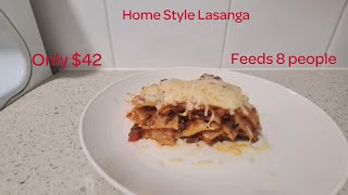 Easy Cooking Ep 3 Home Style Lasanga [upl. by Rehtae436]