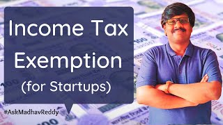 Income Tax Exemption For Startups  How to apply for Income Tax Exemption on Startup India Website [upl. by Esydnac]