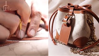 Making super mini bag part 12 [upl. by Ahseiym]