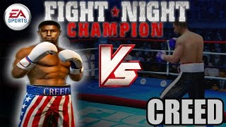 ADONIS CREED VS RICKY CONLAN  Fight Night Champion Cinematic [upl. by Lilllie]