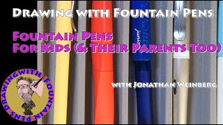 Fountain Pens for Kids and Their Parents Too review of Lamy Pelikan and Pilot Offerings for Kids [upl. by Alessandro]