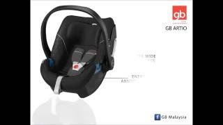 GB ARTIO  Safety and style reimagined car seat [upl. by Ruthi]