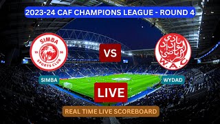 Simba Vs Wydad LIVE Score UPDATE Today CAF Champions League Soccer Football Match Dec 19 2023 [upl. by Reifnnej]