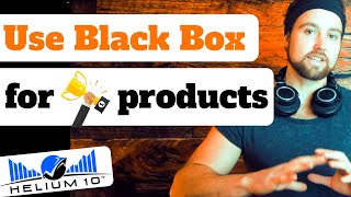 HELIUM 10 BLACK BOX tutorial – Helium 10 Product Research for Amazon FBA [upl. by Nicholas]