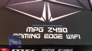 How to enable amp disable Intel Turbo Boost MSI Gaming Edge Wifi motherboard Z490 find it bios [upl. by Sevy]