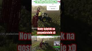 NOWY NABYTEK NA GOSPODARSTWIE farming driver rolnik rolnictwo [upl. by Saoj]