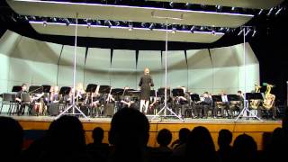 Childrens March performed by Crownover Middle School Wind Ensemble [upl. by Annohs]