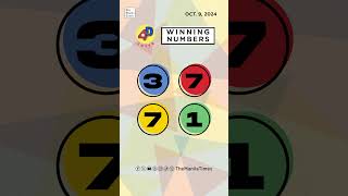 PCSO Lotto Results P48M Grand Lotto 655 Mega Lotto 645 4D 3D 2D  October 9 2024 [upl. by Harrod]