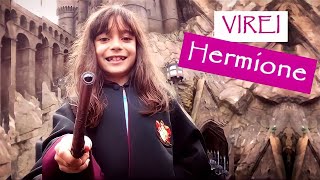 EU VIREI A HERMIONE ★ Capa Varinha e Magia do Harry Potter na Universal Tour em Orlando VLOG 22 [upl. by Close960]