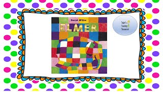 Elmer Read Along Story [upl. by Ayatal]