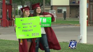 TulosoMidway Seniors protest school districts graduation plan [upl. by Joela35]