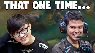 WHEN XPEKE TROLLED FAKER  Funny LoL Series 42 ftxPekeFakerImaqtpie Hi im Gosu [upl. by Diogenes990]