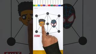 Miles Morales Spider man Edit Game Challenge Who will win the battle  ♥️ ytshorts milesmorales [upl. by Clellan]