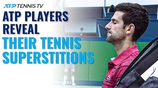 ATP Tennis Players Reveal Their Superstitions [upl. by Nimajnab]