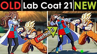 Lab Coat 21 New Patch   Side by Side Comparison [upl. by Karlotta492]