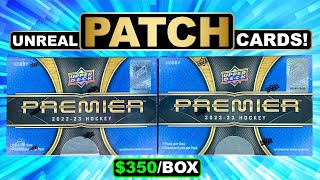 Opening 2 Boxes of 202223 Upper Deck Premier Hockey Hobby [upl. by Thay]