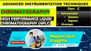 HPLC Instrumentation Detectors used Degasser  A detailed lecture on instrumentation of HPLC [upl. by Aidile906]