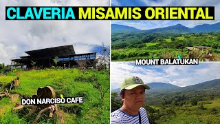 GORGEOUS MOUNTAIN VIEW OF CLAVERIA MISAMIS ORIENTAL ft DON NARCISO CAFE  MINDANAO PHILIPPINES 2023 [upl. by Foote]