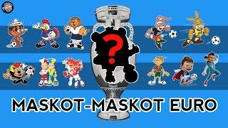 MASKOT EURO DARI TAHUN KE TAHUN 19802024 – Keliling Dunia Yuk [upl. by Maitund]