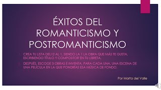 12 ÉXITOS DEL ROMANTICISMO Y POST ROMANTICISMO [upl. by Gustavo14]