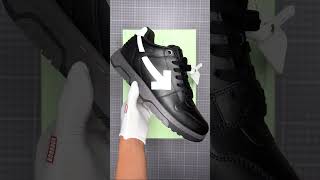 OffWhite Out Of Office Black Gray White SS22 offwhite outofoffice sneakerhead unboxing fypシ [upl. by Asirram]