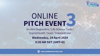 MTI APAC 2024 Online Pitch Event 3 [upl. by Adnerad]