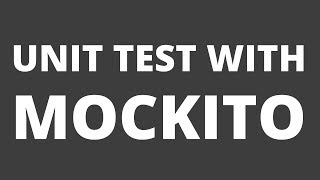 Android Tutorial  Unit Test your app using Mockito [upl. by Ahseenal]