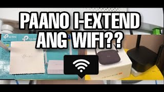 PAANO PAABUTIN ANG WIFI SA KABILANG BAHAY GAMIT ANG ROUTER AT WIFI EXTENDER  LAIZA VLOG 10 [upl. by Aynas]