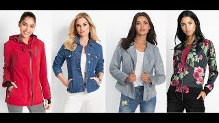 Kurtki wiosenne damskie  Spring jackets for women 2018 [upl. by Yud]