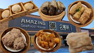 Amazing Dim Sum at Amazing Seafood House 名粤軒 in Unionville Ontario [upl. by Debee]