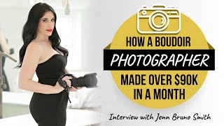 Earning 90000 in a Month as a Professional Boudoir Photographer [upl. by Rihsab]