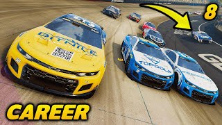 CALLED OUT BY NASCAR 4 RACE PROBATION  NASCAR Heat 5 Career Mode Part 8 [upl. by Willy]